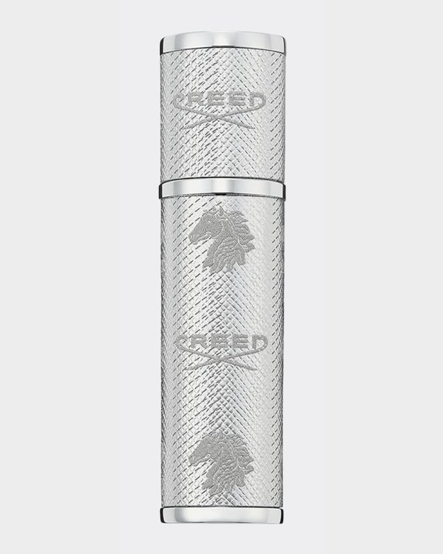 Refillable Silver Travel Spray Atomizer, 0.16 oz.